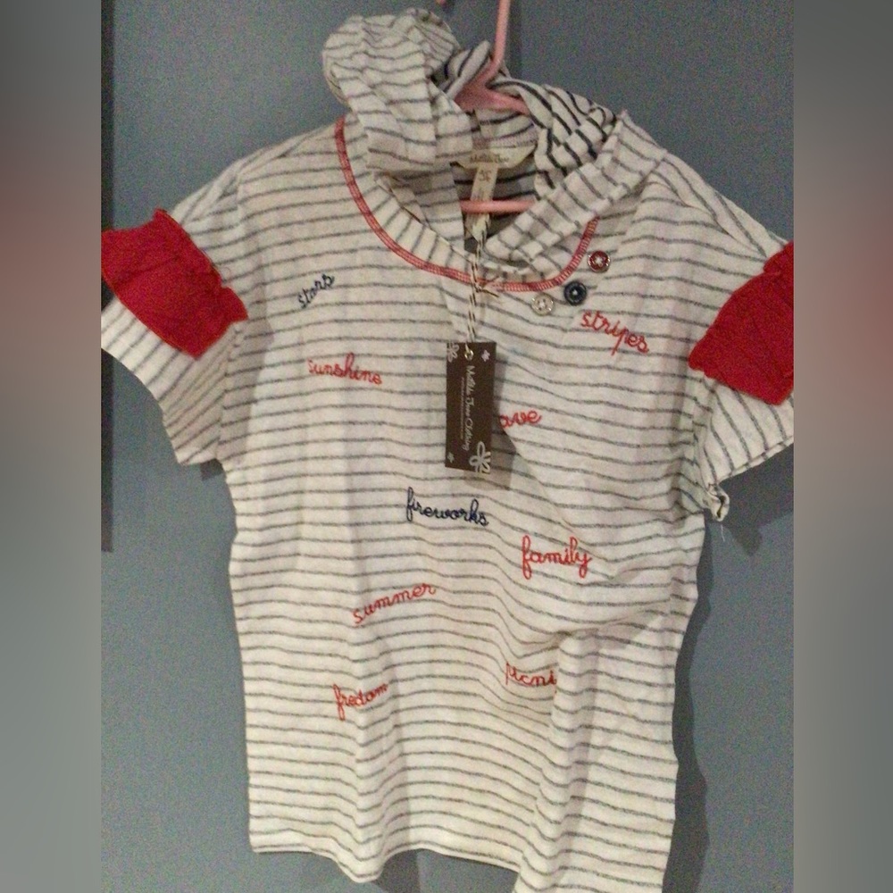 Girls size 12 new hoodie top by Matilda Jane